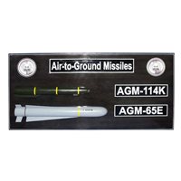 Air-to-Ground Missiles Custom Wall Plaque