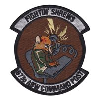 673 ABW Command Post Fightin Shrews Patch