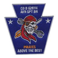 B Co 628th ASB 28th ECAB Keystone Patch