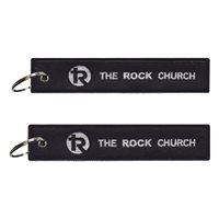 The Rock Church Key Flag