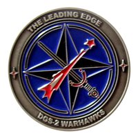 548 OSS The Leading Edge DGS-2 Warhawks Challenge Coin