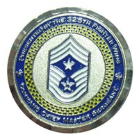 325 FW Command Chief Custom Coin