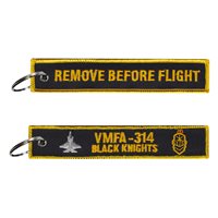 VMFA-314 Black Knights RBF Key Flag