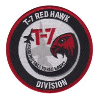 T-7 Red Hawk Division Patch