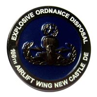 166 AW EOD Challenge Coin