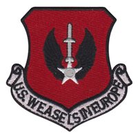 480 FS USAFE Weasels Red Patch