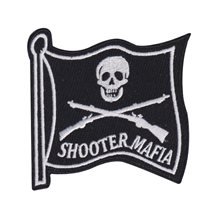 25 FS Shooter MAFIA Skull Patch