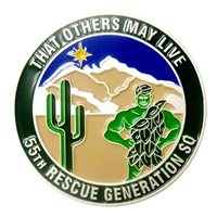 55 RGS That Others May Live Commander  Challenge Coin