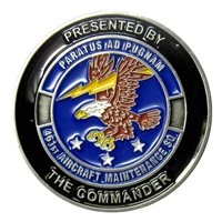 461 AMXS JSTARS Commander Challenge Coin