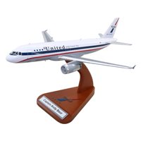 United Airlines Airbus A320-200 Custom Airplane Model 