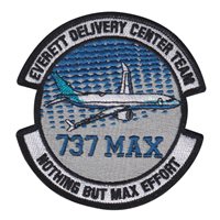 Boeing 737 MAX Everett Delivery Center Morale Patch