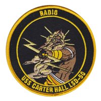 USS Carter Hall LSD-50 Radio Patch