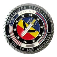 48 CMS Commander Challenge Coin
