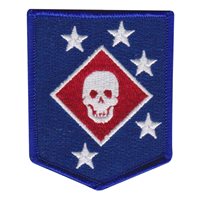 1st Marine Raider Battalion Blue Skull Patch