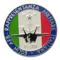 Italian Air Force RMI EGLIN Challenge Coin