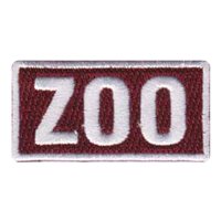 AFROTC Det 370 Zoo Pencil Patch 