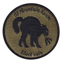 117 Mountain Recon Black Cats OCP Patch 