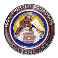 100 FS Red Tails We Deliver Challenge Coin