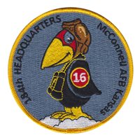 184 HQ McConnell AFB Patch