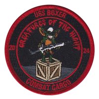 USS Boxer Combat Cargo Creatures of the Night Patch