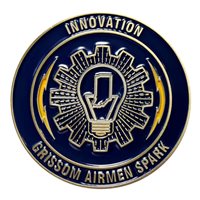 434 ARW Grissom Airmen Spark Challenge Coin