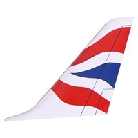 Boeing 777-200 British Airways Tail Flash