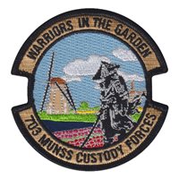 703 MUNSS Custody Forces Warriors Patch