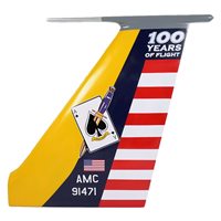 116 ARS KC-135 Airplane Tail Flash