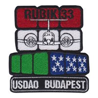 US DAO Budapest Rubik 33 Patch 