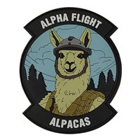 30 SFS Alpacas Alpha Flight PVC Patch