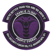 90 SFS Purple Cobras Flight Patch