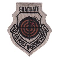 USAF Weapons School Graduate Desert Patch 