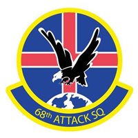 68th Attack Squadron (68 ATKS) Patches 