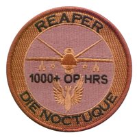 No. 39 Squadron RAF MQ-9 1000 Hours Desert Patch 