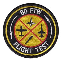 80 FTW Flight Test FCF Patch 