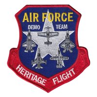 USAF Heritage Flight Demo Team Patch