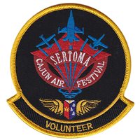Sertoma Cajun Air Festival Volunteer Patch