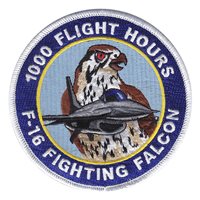 F-16C 1000 Hours Patch