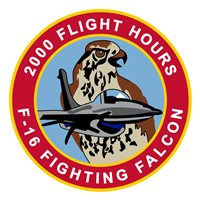 F-16C 2000 Hours Patch
