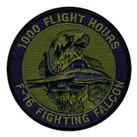 F-16C 1000 Hours Subdued Patch