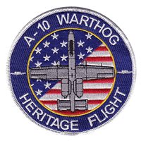 A-10 Warthog Heritage Flight Patch