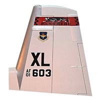 84 FTS T-6 Airplane Tail Flash 