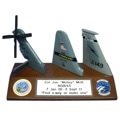 Photo of Three Tail Desktop Display Stand for Airplane Model