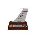 Photo of Single Tail Desktop Display Stand for Airplane Model