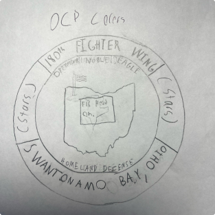 twelth example of customer supplied sketch for a patch