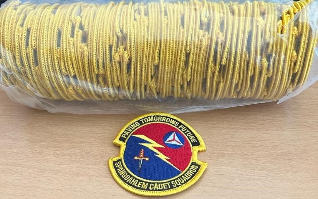 Civil Air Patrol NHQ-126 embroidered patch for Spangdahlem Cadet Squadron showing high-quality production and durable design for CAP units