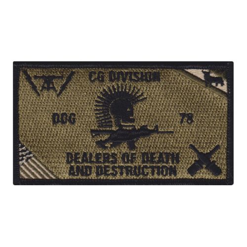 USS Porter DDG-78 NWU Type III Patch