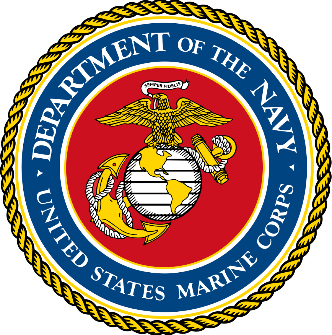 Dept. of the Navy U.S. Marine Corps Color Seal