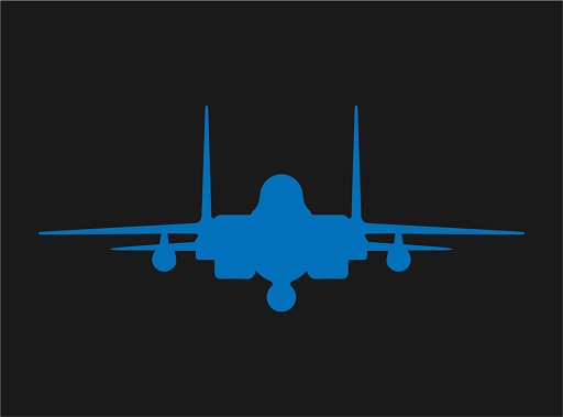 Left chest design of 492nd Fighter Generation Squadron military t shirt featuring squadron insignia on black PC55 shirt