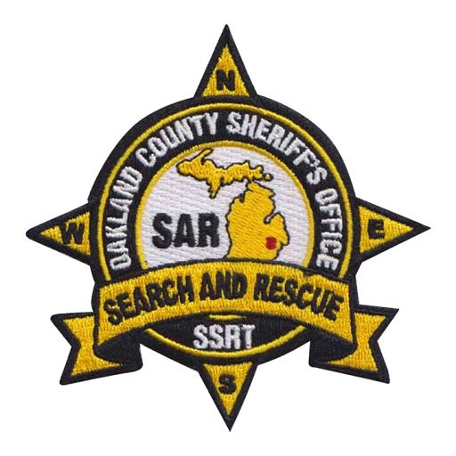 Oakland County Sheriff's Office SAR Patch (AG35239)
